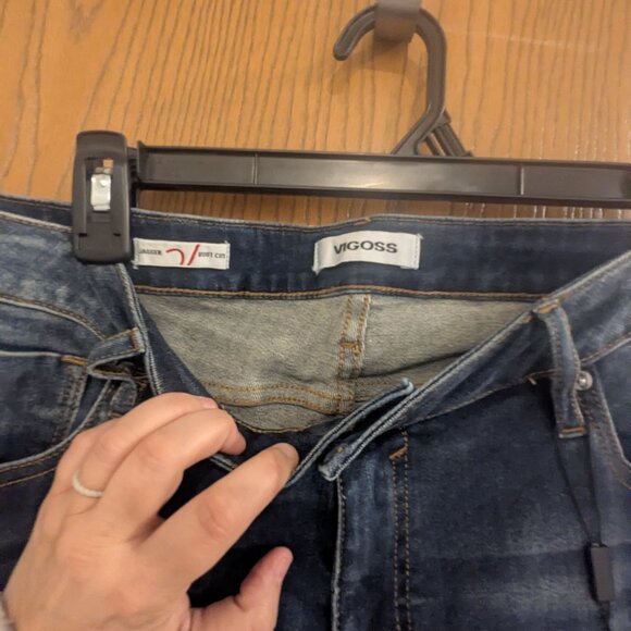 NWT VIGOSS Bootcut Jagger Indigo Jeans-Size 16W - Picture 3 of 5